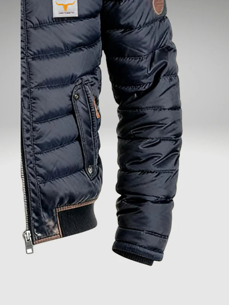 Saimir – Hochwertige Wattierte Jacke Mit Reißverschluss