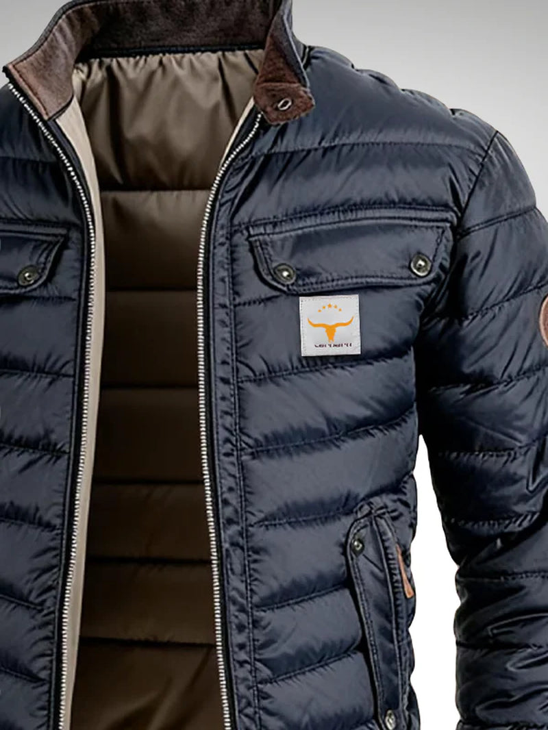 Saimir – Hochwertige Wattierte Jacke Mit Reißverschluss