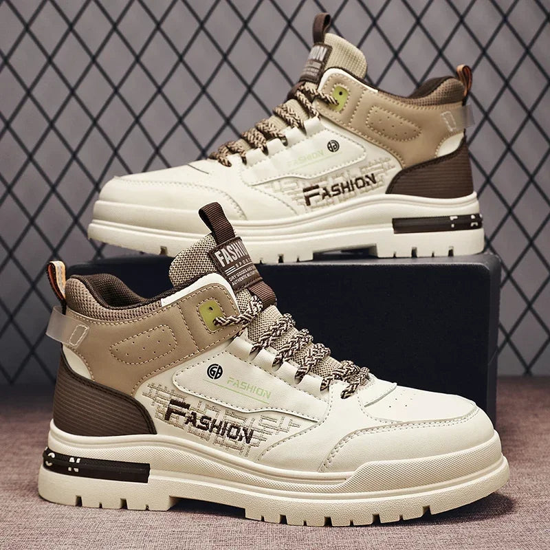 Sneakers Men Walking Sport Shoes Casual Autumn Vulcanized Shoes Male Outdoor Sneakers Male Sneakers Soft Sole Walking Shoes