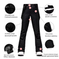 New Winter Ski Suit Women Warm Windproof Waterproof Ski Jacket Ski Pants Female Outdoor Sports Snow Coat Trousers Snowboard Wear