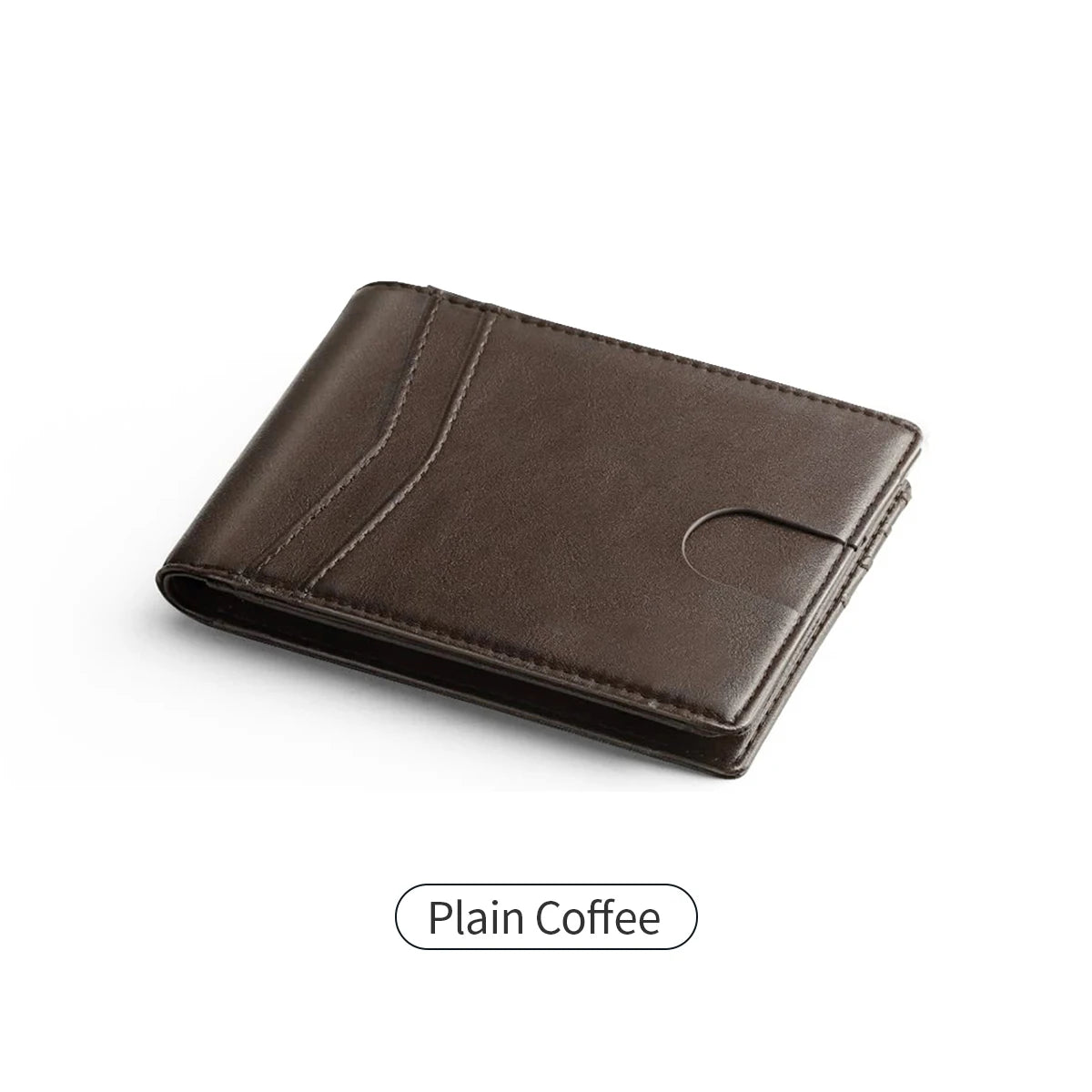 Carbon Fiber Minimalist Ultra-Thin Trifold Wallet RFID Men'S Wallet with ID Window and 13 Card Slots Coin Purse Card Holder