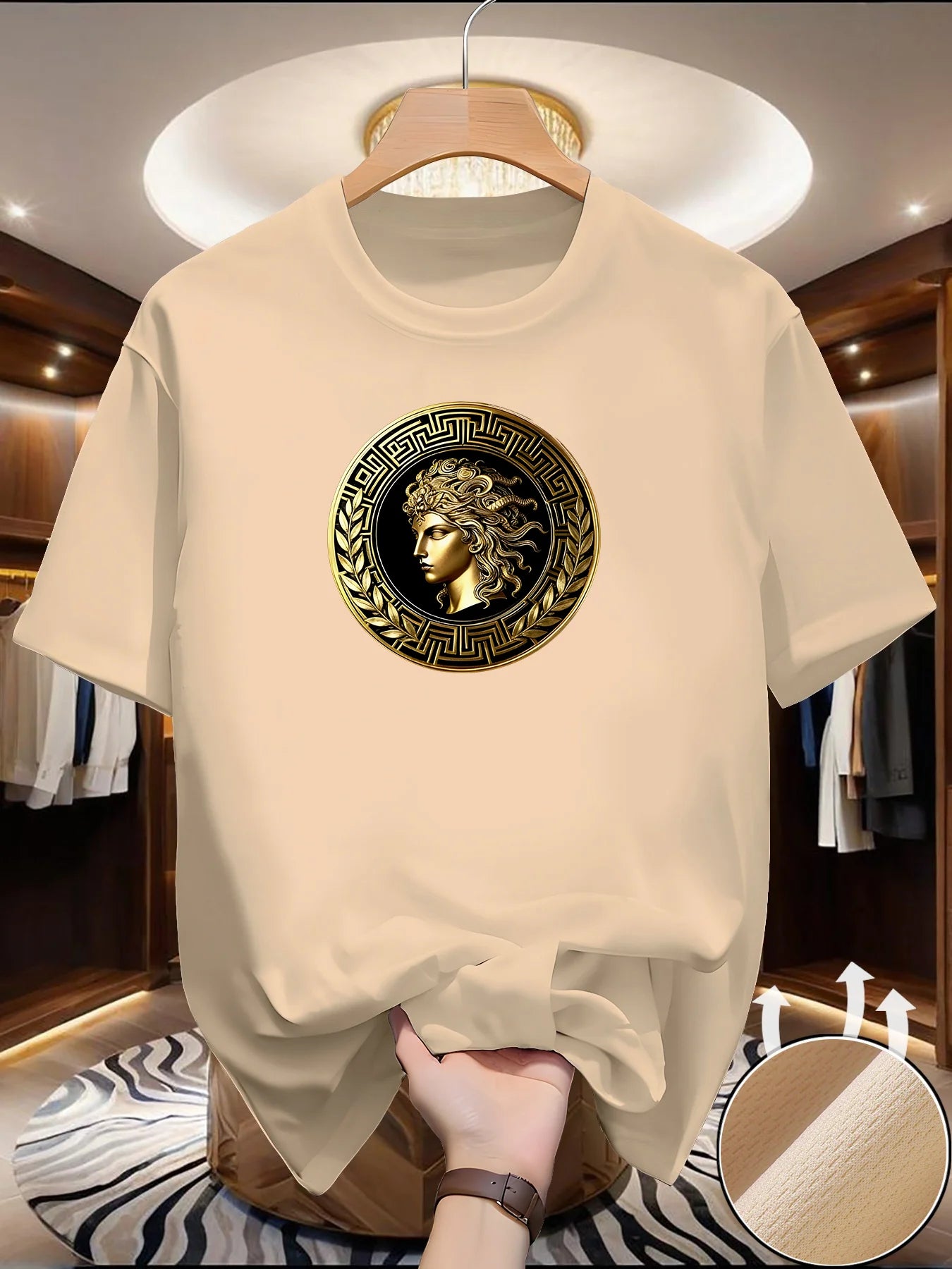 New Men‘S Quick Dry Short Sleeve Side Face Beauty Print Sport T Shirt Gym Jerseys Fitness Shirt Trainer Running T-Shirt Teenager