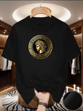 New Men‘S Quick Dry Short Sleeve Side Face Beauty Print Sport T Shirt Gym Jerseys Fitness Shirt Trainer Running T-Shirt Teenager