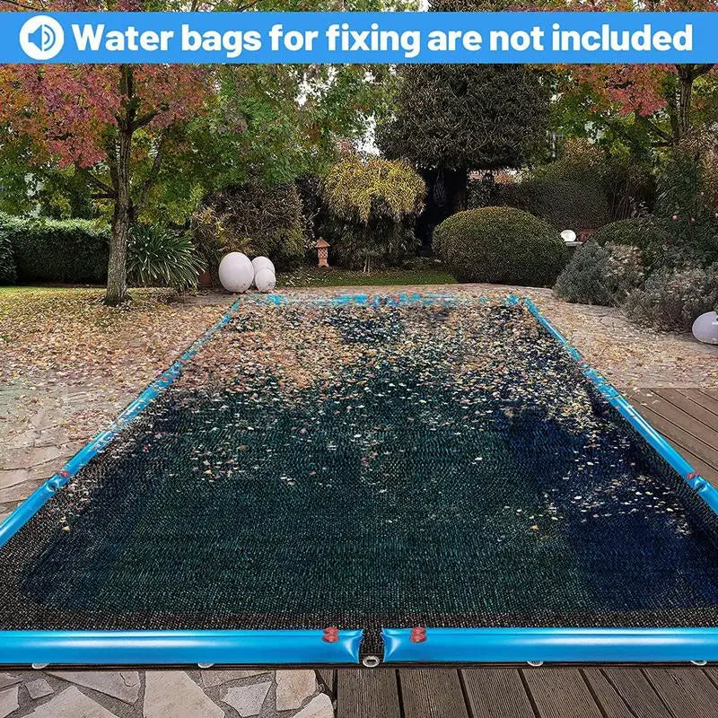 Pool Leaf Net Cover Leaf Netting for Inground Abov E Ground Rectangle Pools Pond Mesh Cover Catching Leaves Outdoor Sunshade