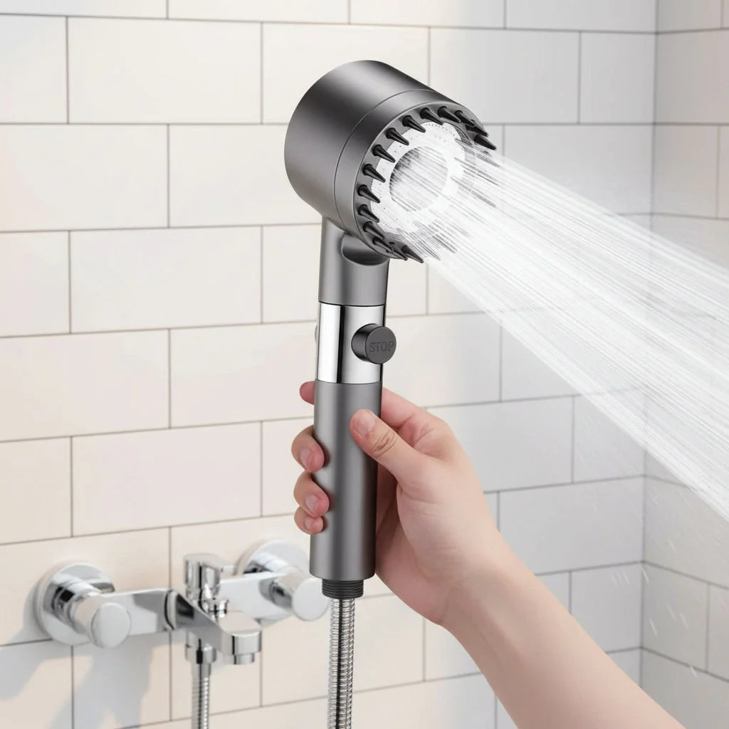 POWERSTREAM – Hoge Druk & Gefilterde Douche-Ervaring Voor Uw Badkamer