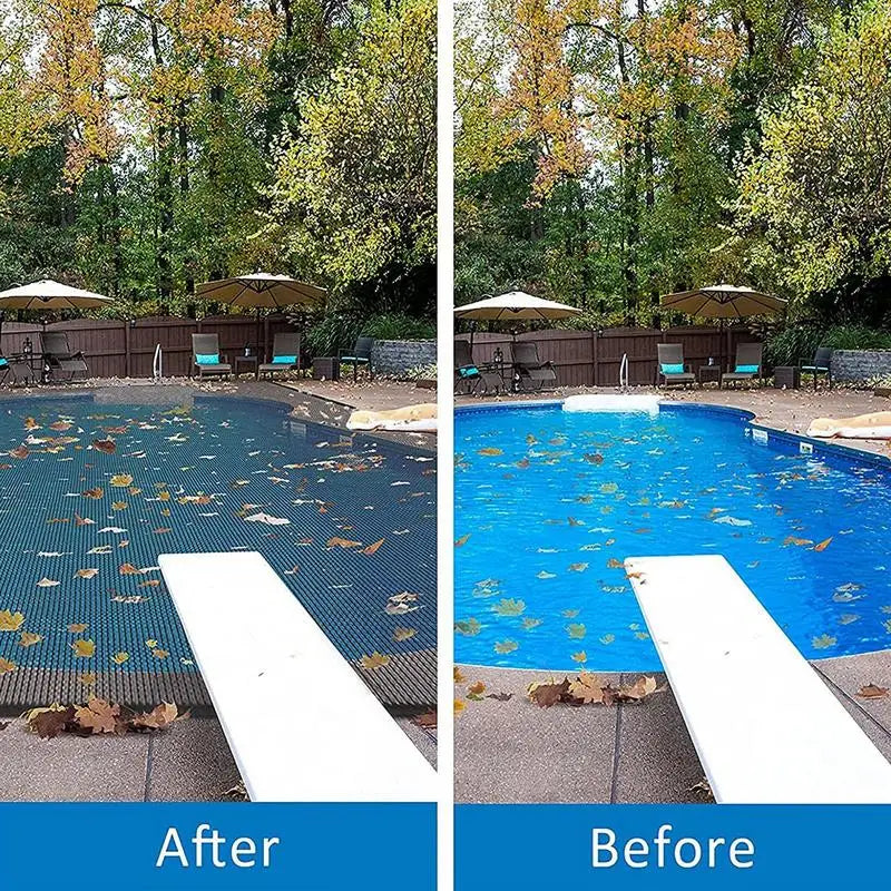 Pool Leaf Net Cover Leaf Netting for Inground Abov E Ground Rectangle Pools Pond Mesh Cover Catching Leaves Outdoor Sunshade