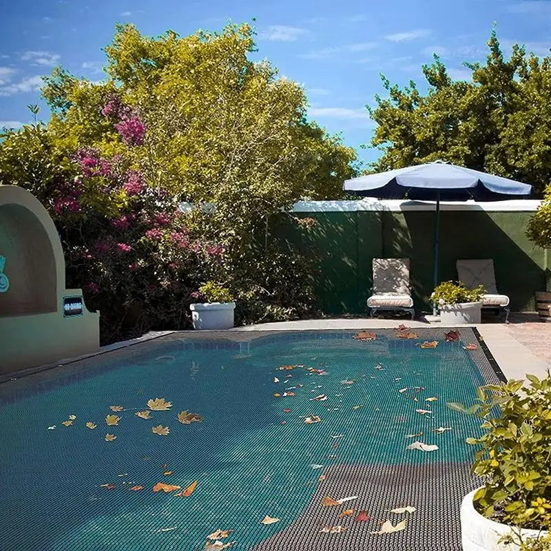 Pool Leaf Net Cover Leaf Netting for Inground Abov E Ground Rectangle Pools Pond Mesh Cover Catching Leaves Outdoor Sunshade